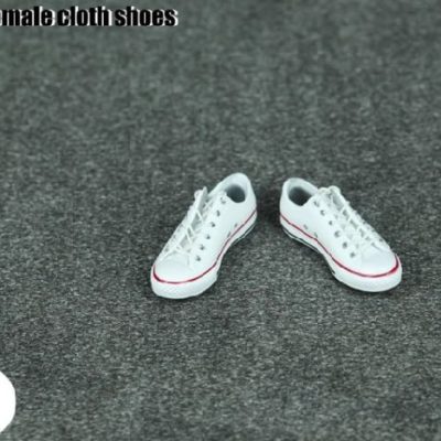1/6 Female Canvas Shoes white