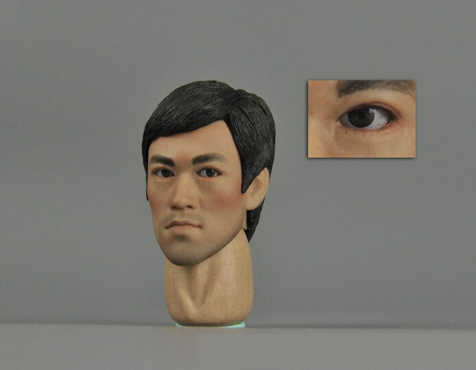 1/6 Bruce Lee Head Sculpt 4