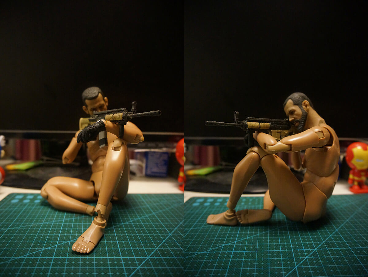Sitting Shooting position