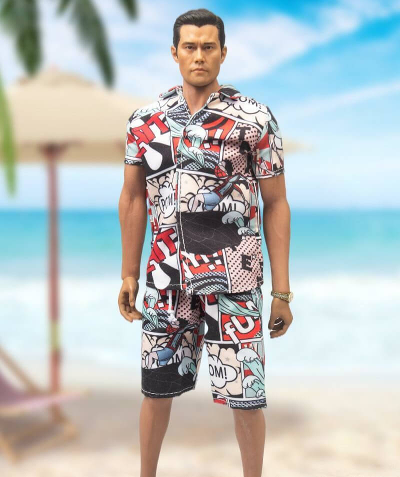 1/6 scale matching hawaiian outfits_5