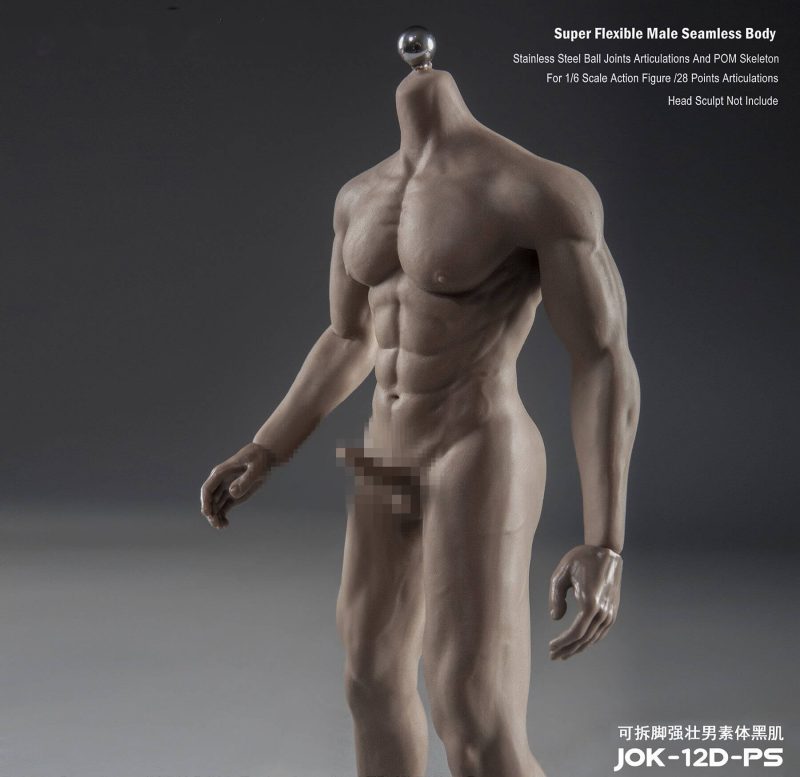 Jiaou 1:6th Scale Strong Male Seamless Body