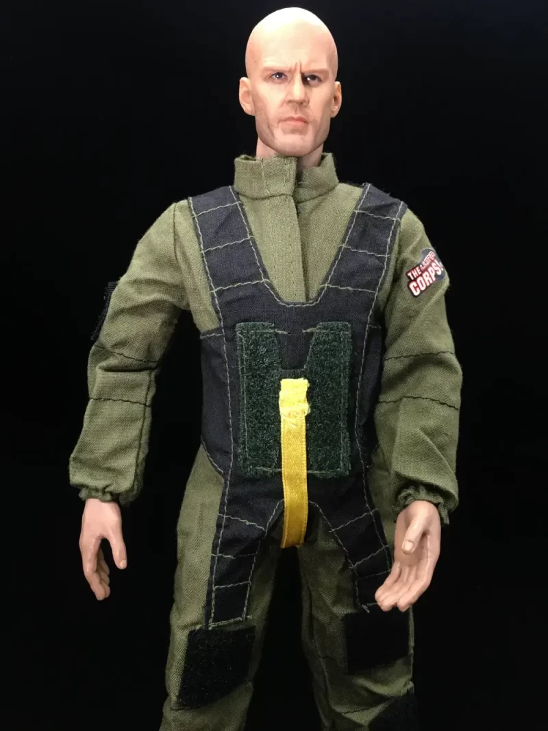 1/6 Scale Fire Fighter Jumpsuit Uniform