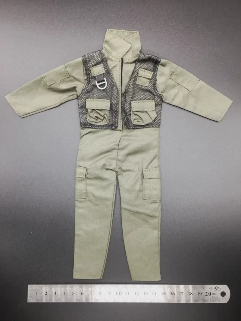 1/6th Scale F14/F15 US Air Force Pilot Jumpsuit For 12 Inch Figure Doll_5