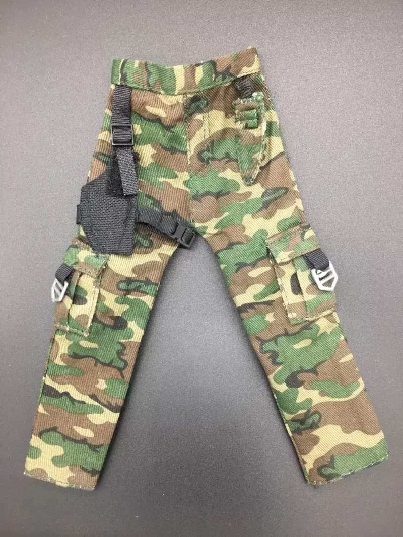 1:6th Scale US Army Jungle Camouflage Combat Pants_4