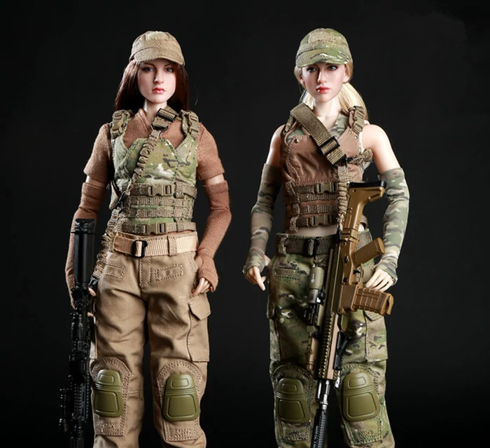 1:6th Scale Tactical Female Shooter_0