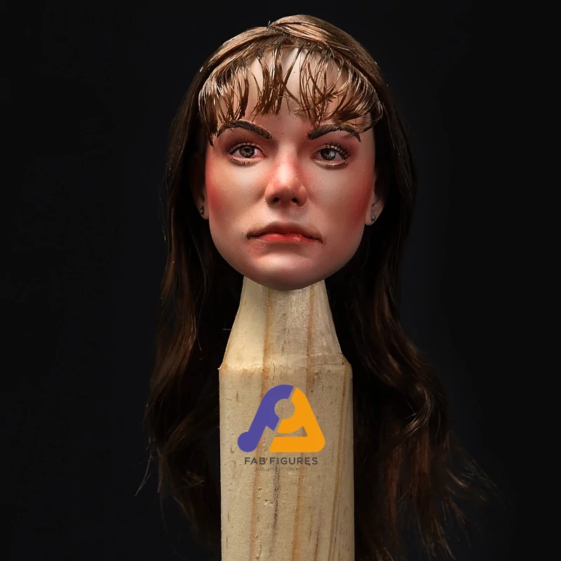 1/6 Escultura personalizada da cabeça de Lara Palmer de Twin Peaks