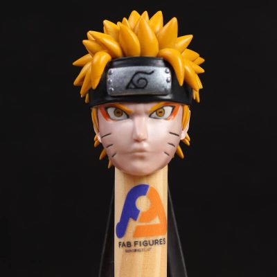 Painted By William Liew 1 6th Scale Anime Naruto Uzumaki Sage Mode Head Sculpture Fits Zen Creations