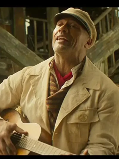 1/6 Scale Customized Jungle Cruise Dwayne Johnson Frank Wolff Cotton Jacket